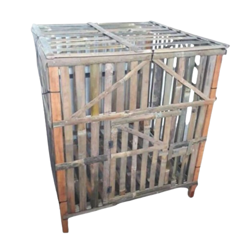 Kandang Ayam Bambu Kotak 1