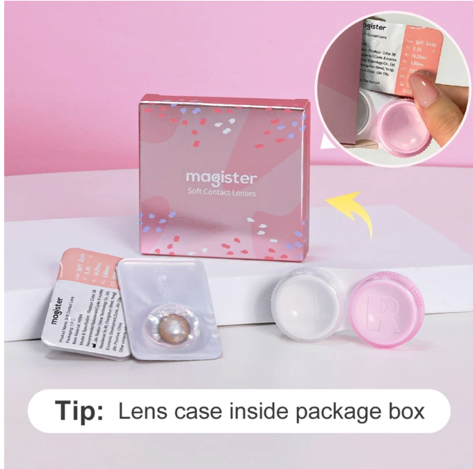 Lengsoo Vision Indonesia Magister Softlens Minus OMG Brown