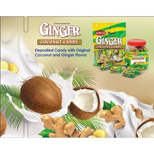 Union GINCO Ginger Coconut Candy