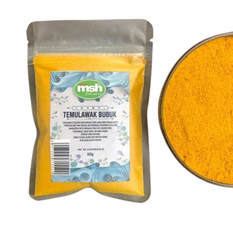 MSH Temulawak Bubuk - Simplisia 1