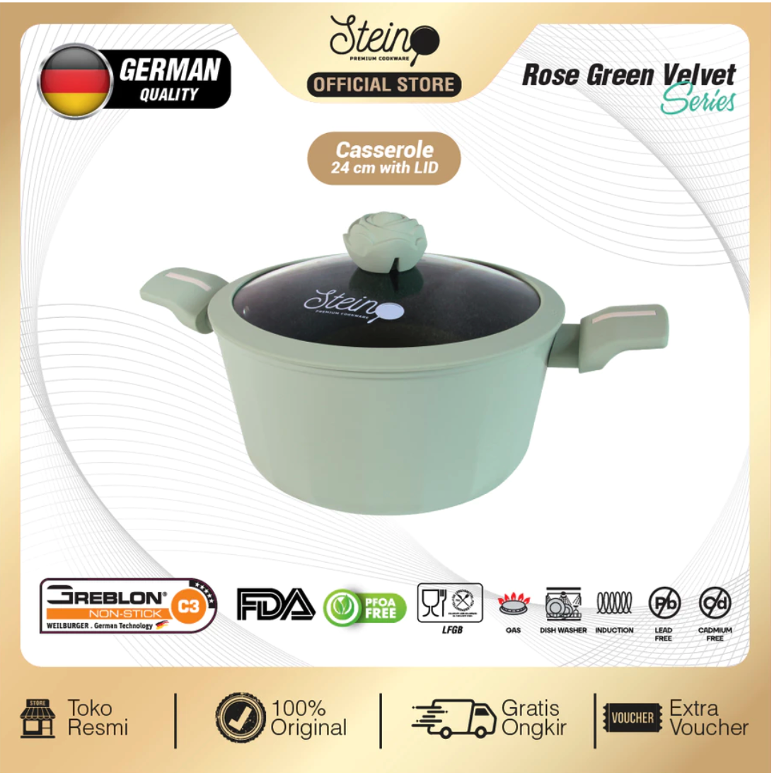 Stein Perkasa Internasional STEIN Rose Casserole 24 cm