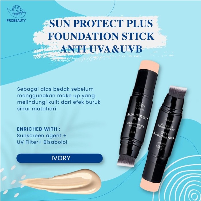 Probeauty  Sun Protect Plus Foundation Stick Anti UVA and UVB Natural