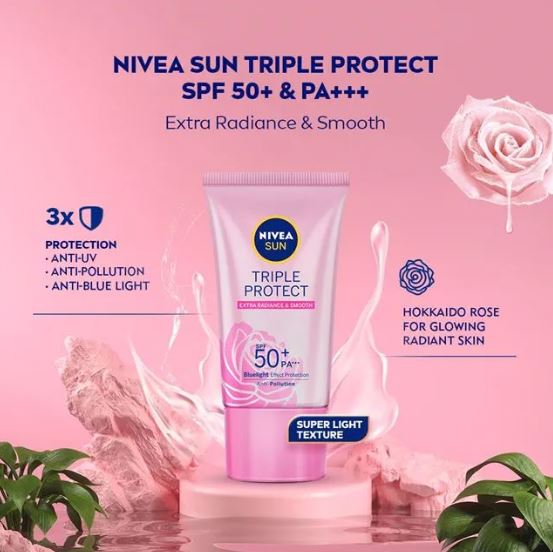 Beiersdorf Nivea Sun Triple Protect Extra Radiance & Smooth SPF 50+