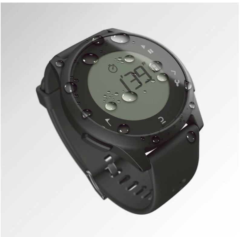 Decathlon W100 Running Stopwatch - Black 2