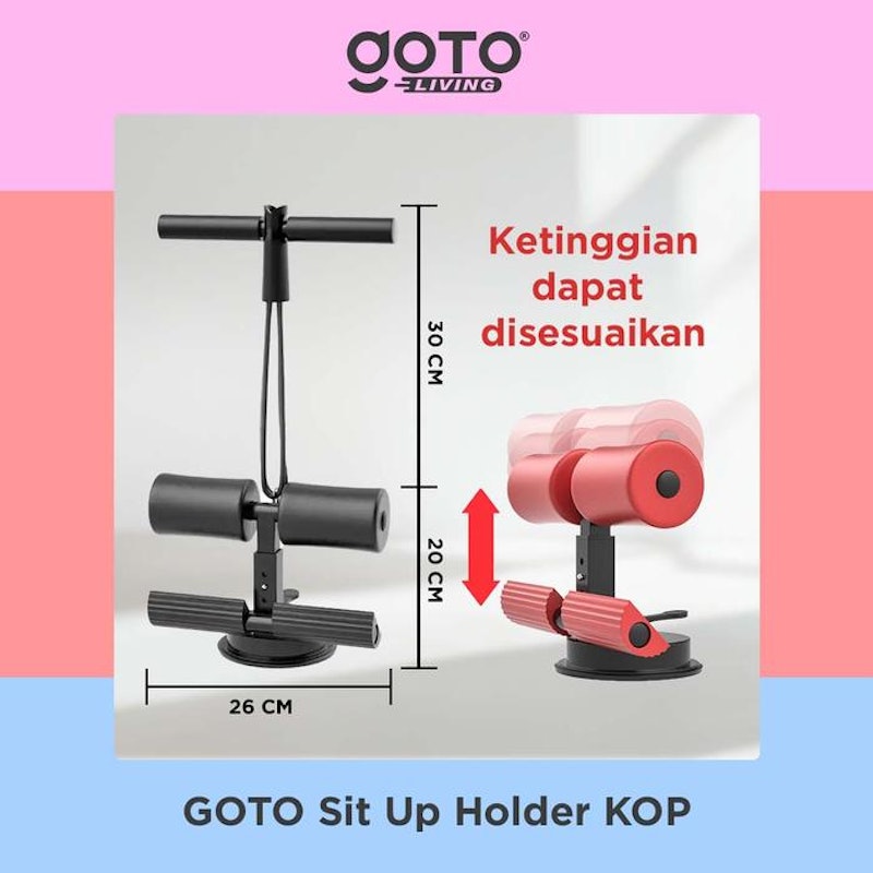 GOTO Sit Up Holder Kop Triple 4