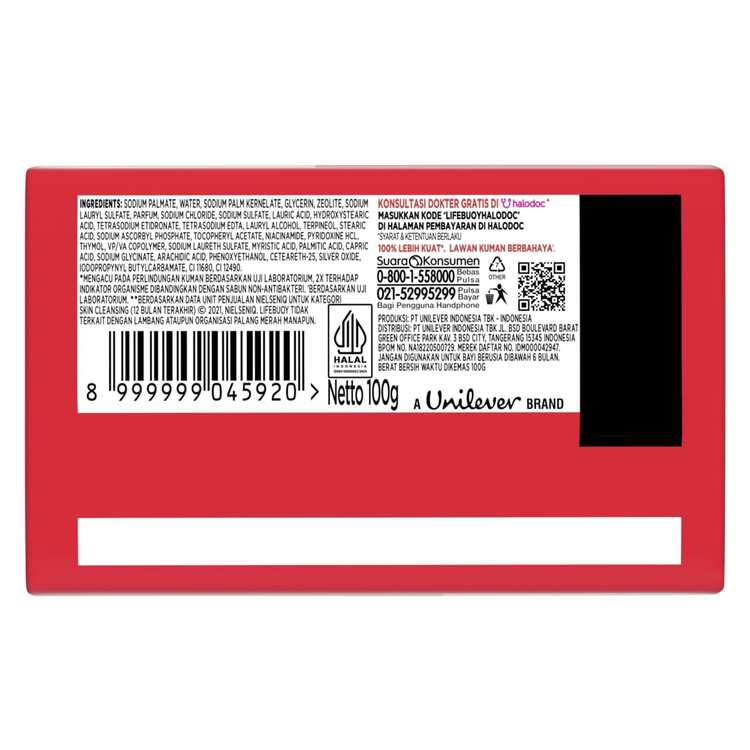 Lifebuoy Sabun Batang Anti Bakteri Total 10