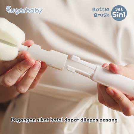Kindalin Utama Internasional  Sugarbaby Bottle Brush Set 5 in 1