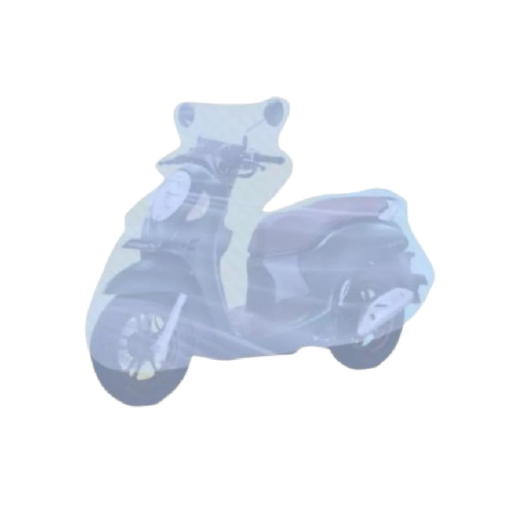 Dracco Cover Motor Transparan Size L