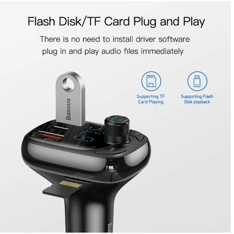 Baseus Quick Charge 4.0 Car Charger 2