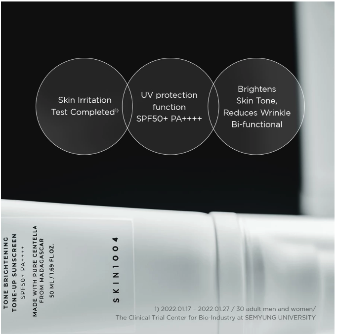 SKIN1004  SKIN1004 Madagascar Centella Tone Brightening Tone-Up Sunscreen SPF 50+ PA++++ 