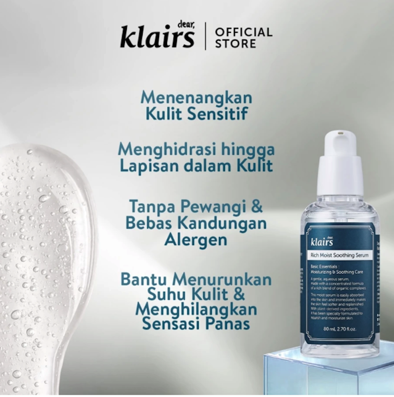 Dear Klairs Rich Moist Soothing Serum 3