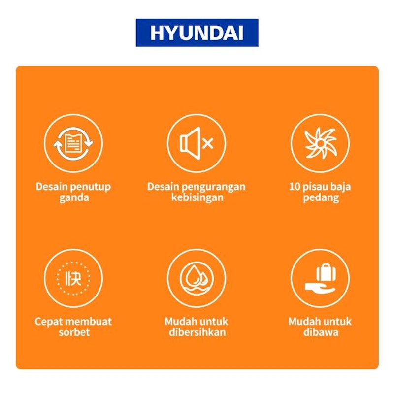Hyundai Blender Mini Portable 5