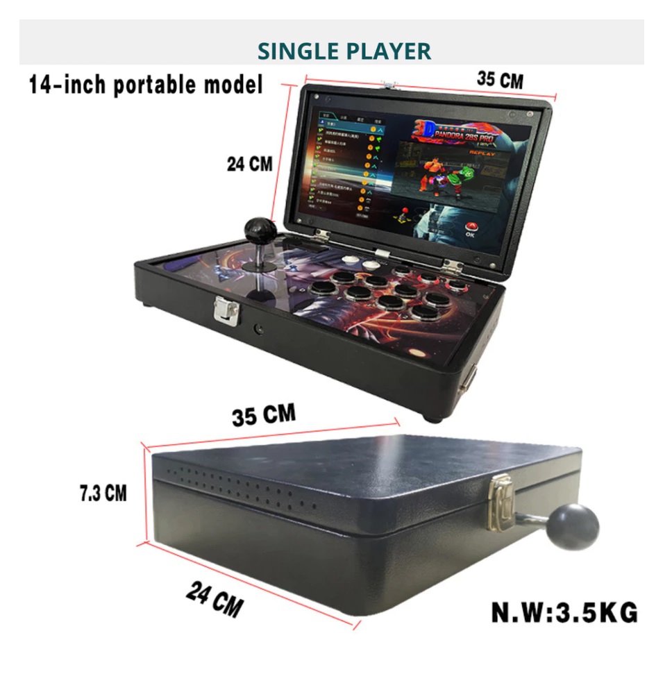 PANDORA DX Plus Arcade Games Fighting 4