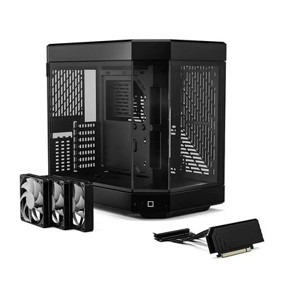 Hyte Modern Aesthetic Case Pitch Black Y60