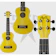 MymCa Ukulele Akustik Elektrik 1