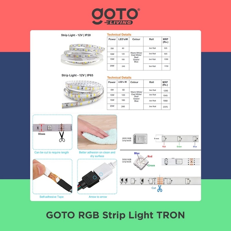 RGB Strip Light Tron 3