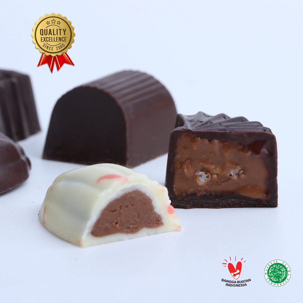 Praline Coklat Exclusive 16 pcs