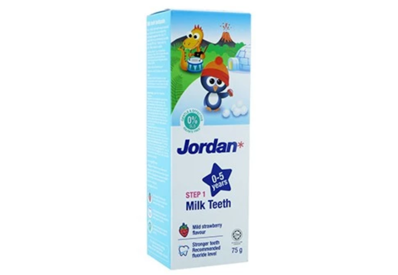 Jordan Kids Toothpaste Step 1