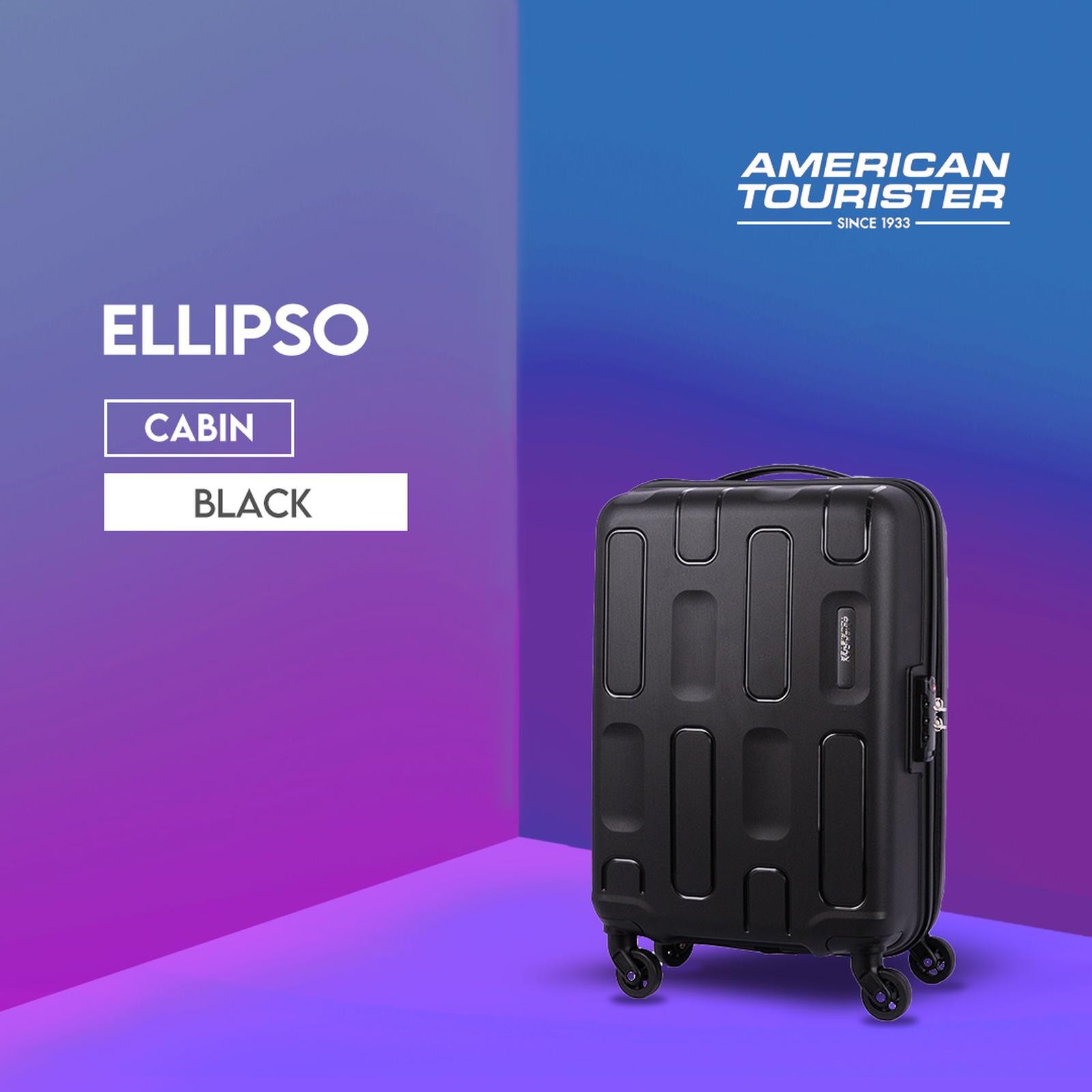 American Tourister Ellipso 20 inch Black  5