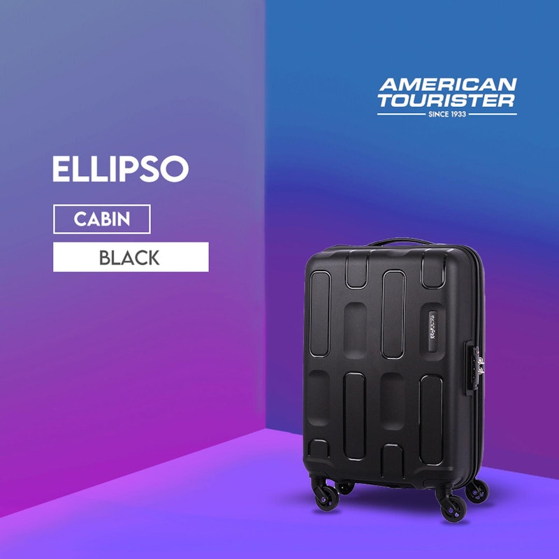 American Tourister Ellipso 20 inch Black 5