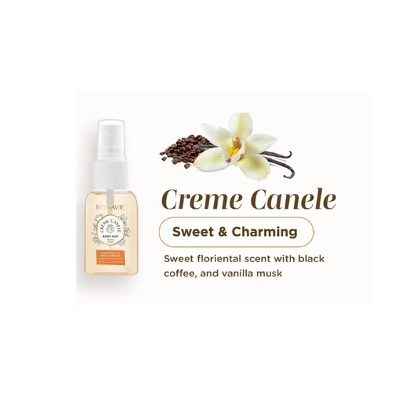 Natura Deca Kosmetika BONAVIE Crème Canele Body Mist