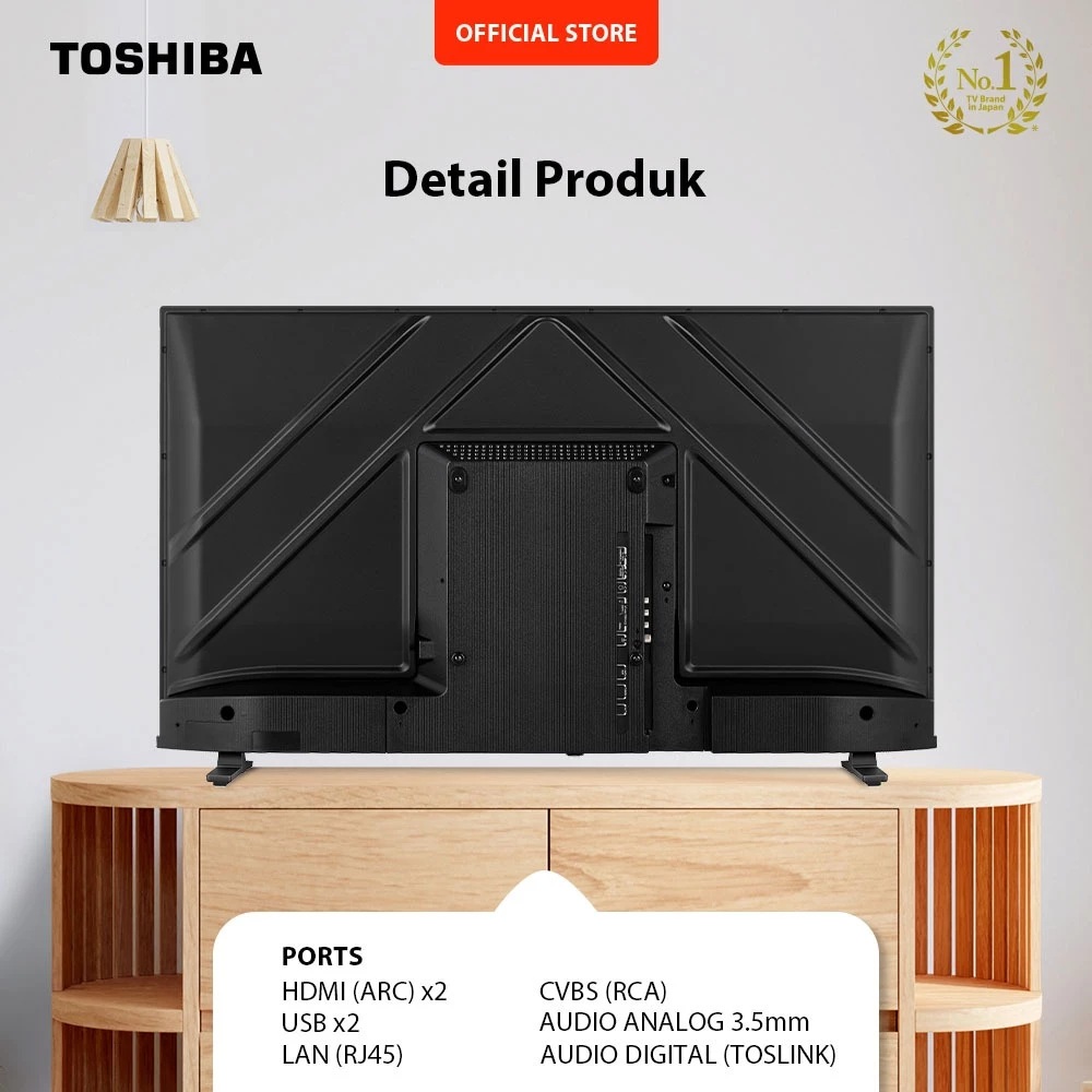 Toshiba Asia Pacific Indonesia Toshiba HD Smart TV Android 32" 32E31KP  