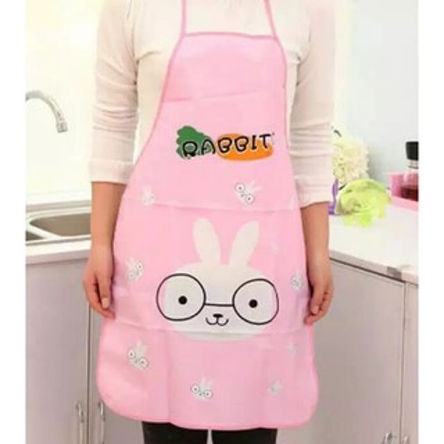 Apron Karakter Transparan