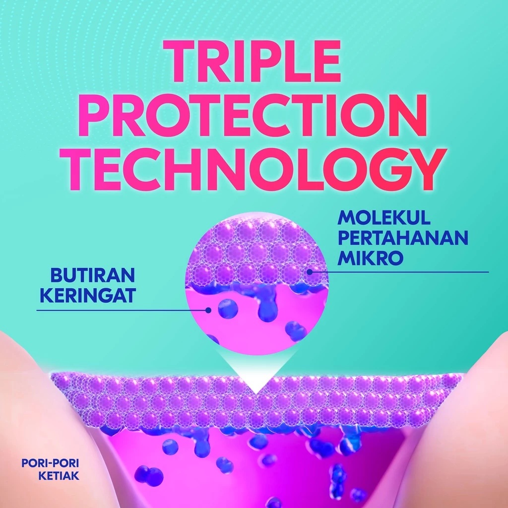 Unilever Rexona Motion Activated Invsible Dry + Fresh