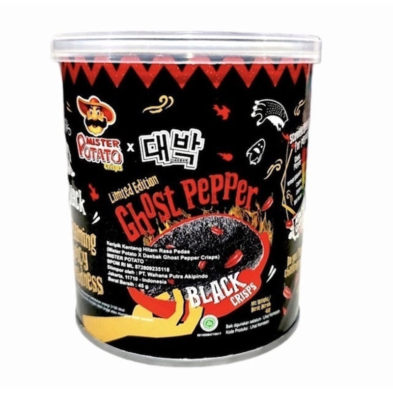 Mister Potato X Daebak Ghost Pepper Crisps 1