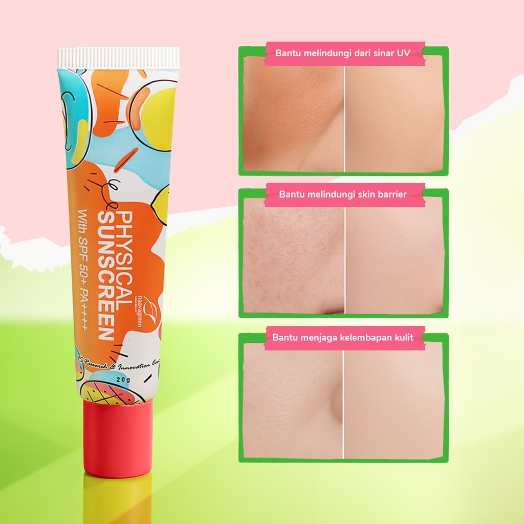 Eunike Nathan Abadi Naavagreen Physical Sunscreen