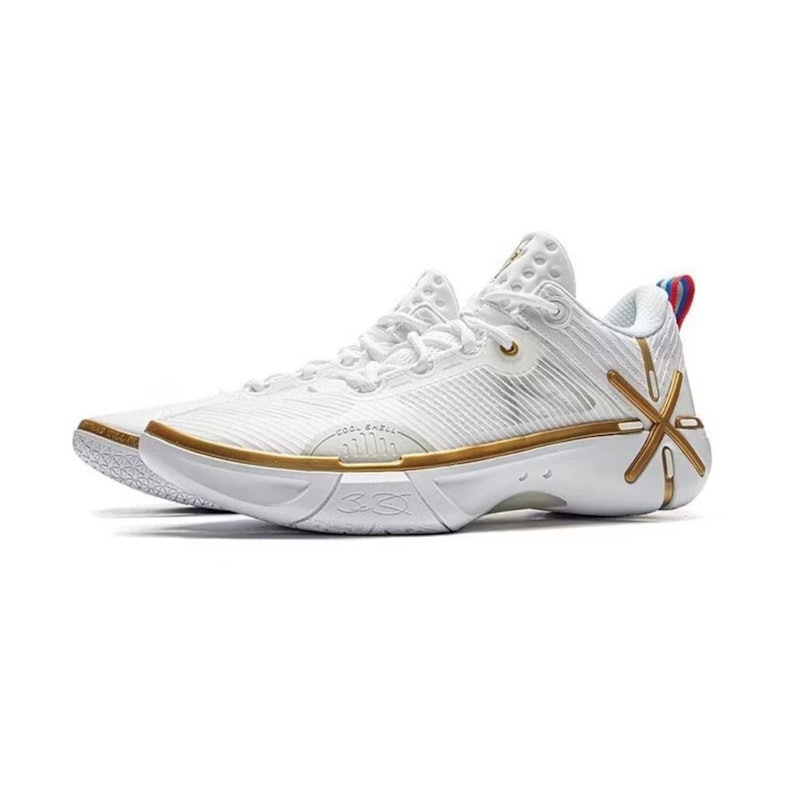 Li-Ning Sepatu Basket Wade Shadow 6 V2 Peach 5