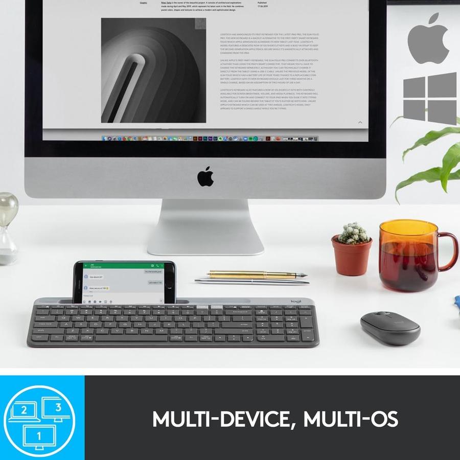 Logitech Logitech Keyboard Slim Multi-Device  K580