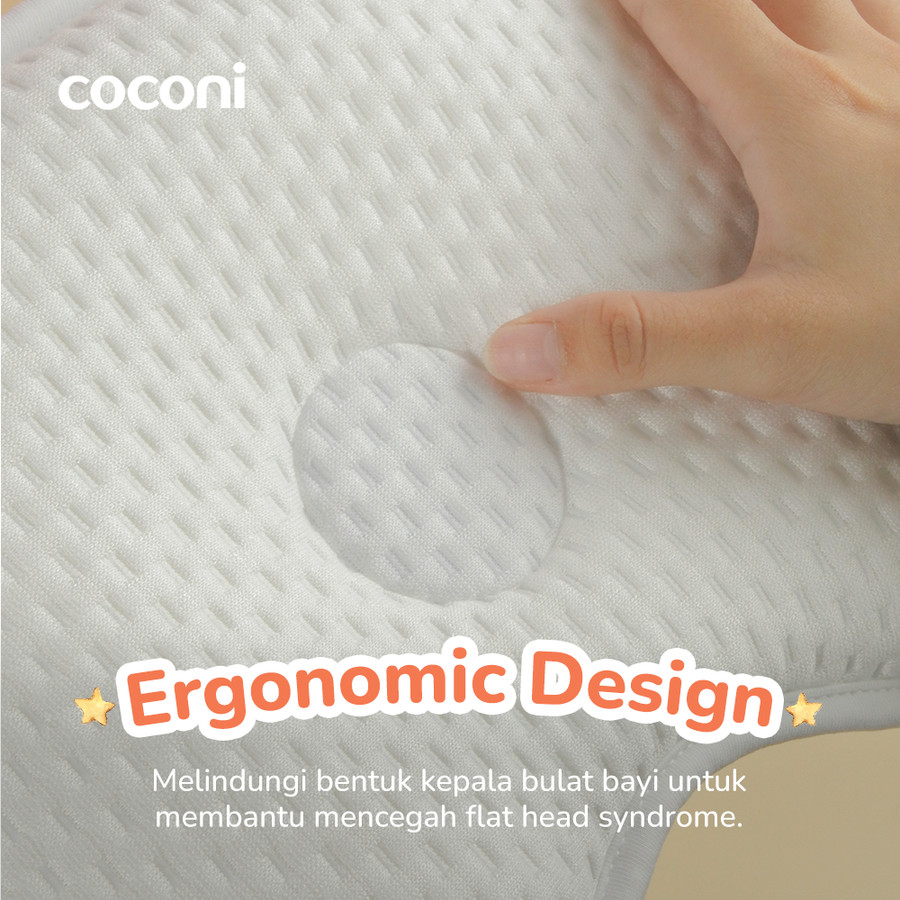 Kenson Multibrand Globalindo COCONI Newborn Head Pillow