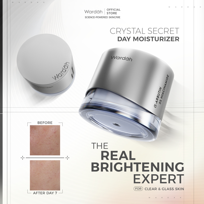 Crystal Secret a-Arbutin 5% Niacinamide Hyperpigmentation Expert Day Moisturizer SPF 35 PA+++ 3