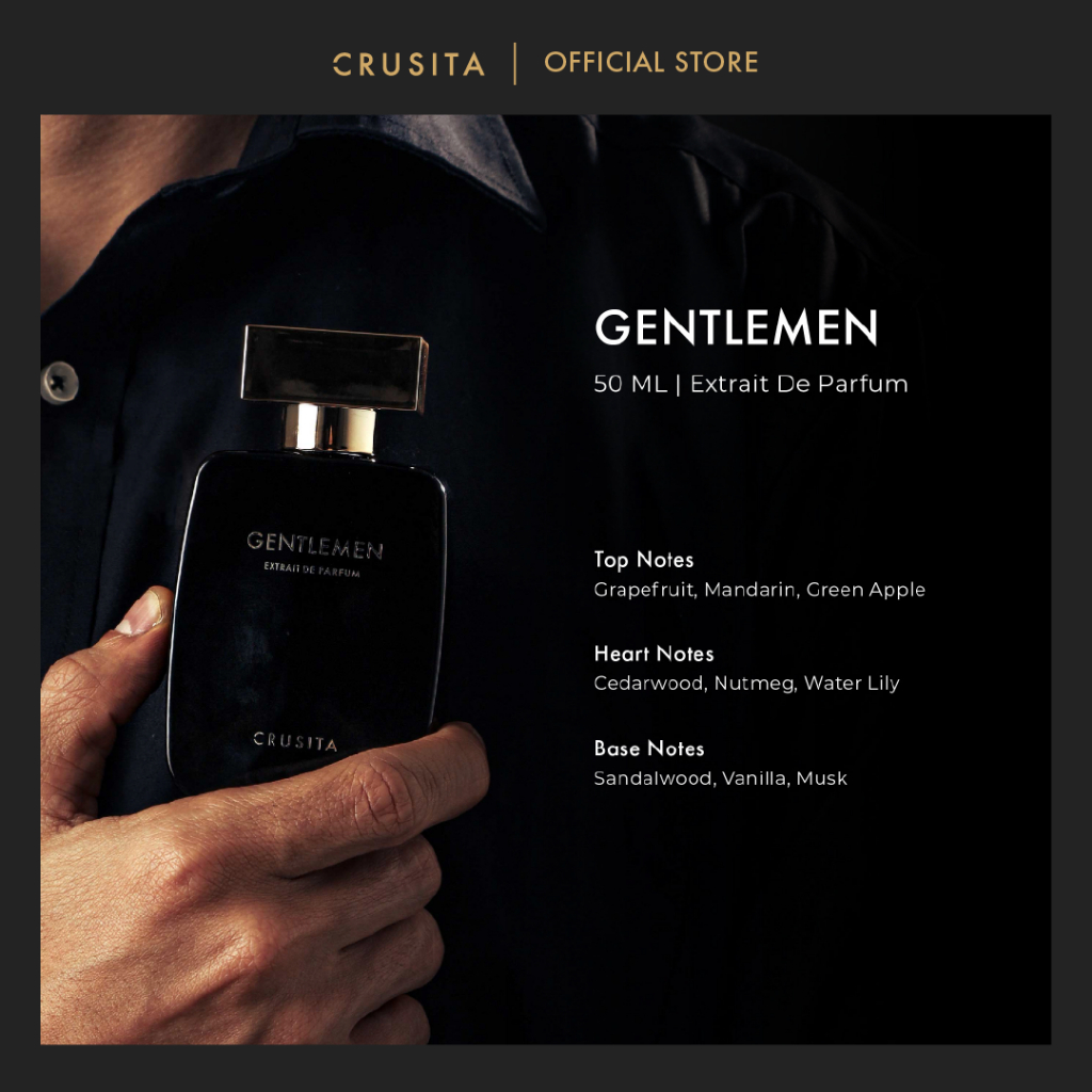Sant Group Indonesia Crusita Gentlemen Extrait de Parfum 
