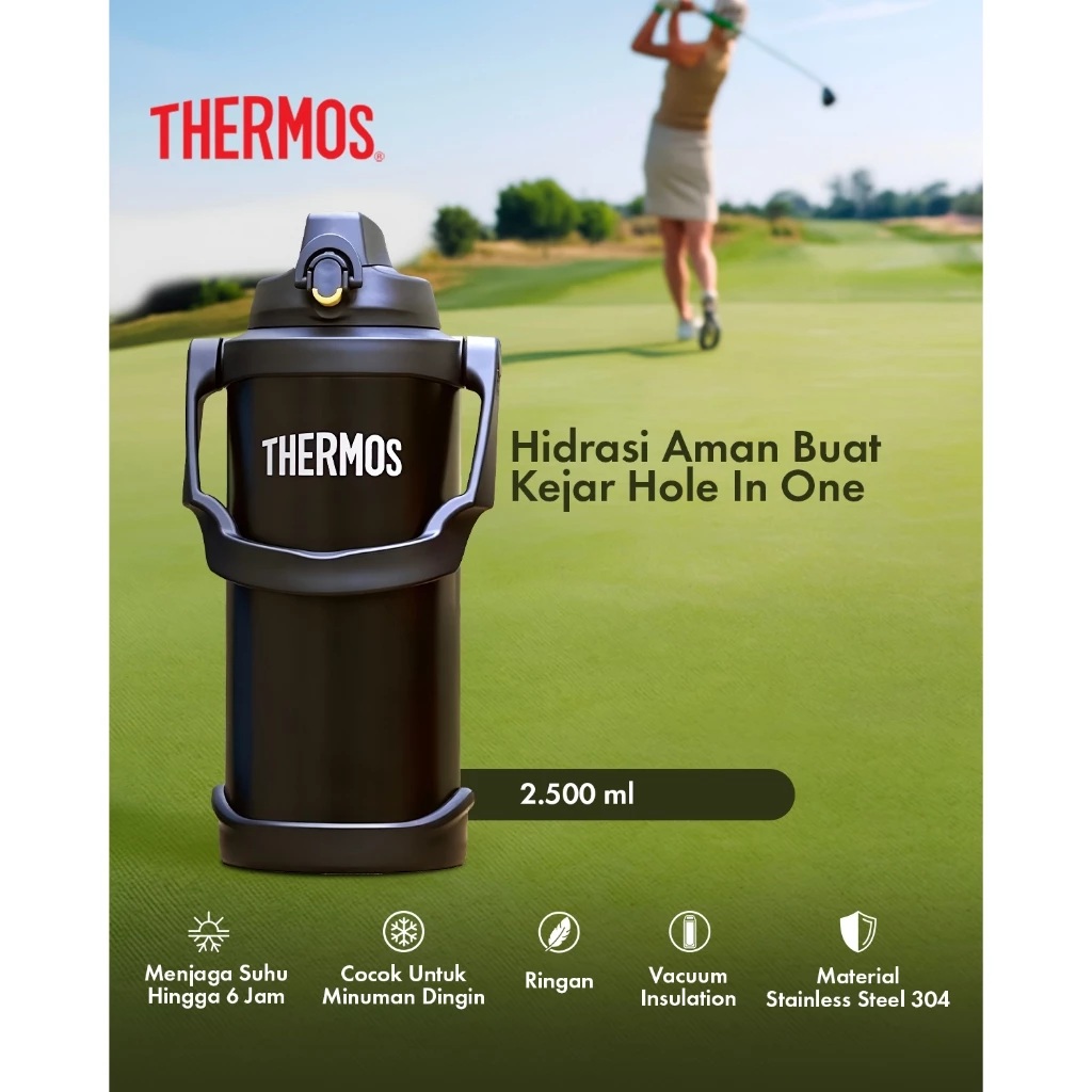 Thermos LLC Thermos Vacuum Insulated Sport Jug 2500ml  FJQ-2500