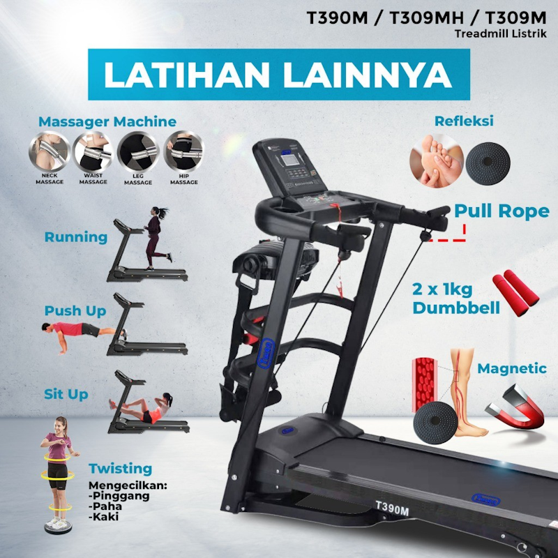 Twen Treadmill Listrik 4