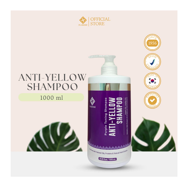 SeaHan Cosmetics Elabore Anti Yellow Shampoo