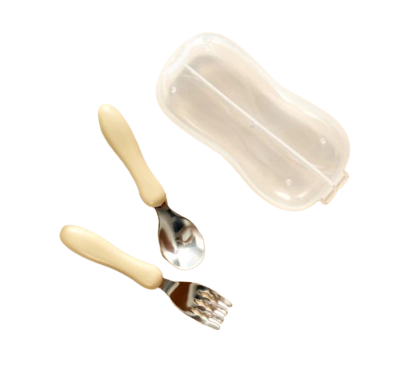 Little Dimple Kids Spoon & Fork Set 1
