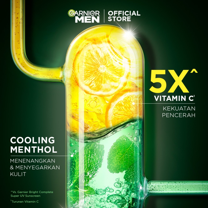 L’Oréal Garnier Men Turbo Bright 5x Vitamin C Super Serum Gel