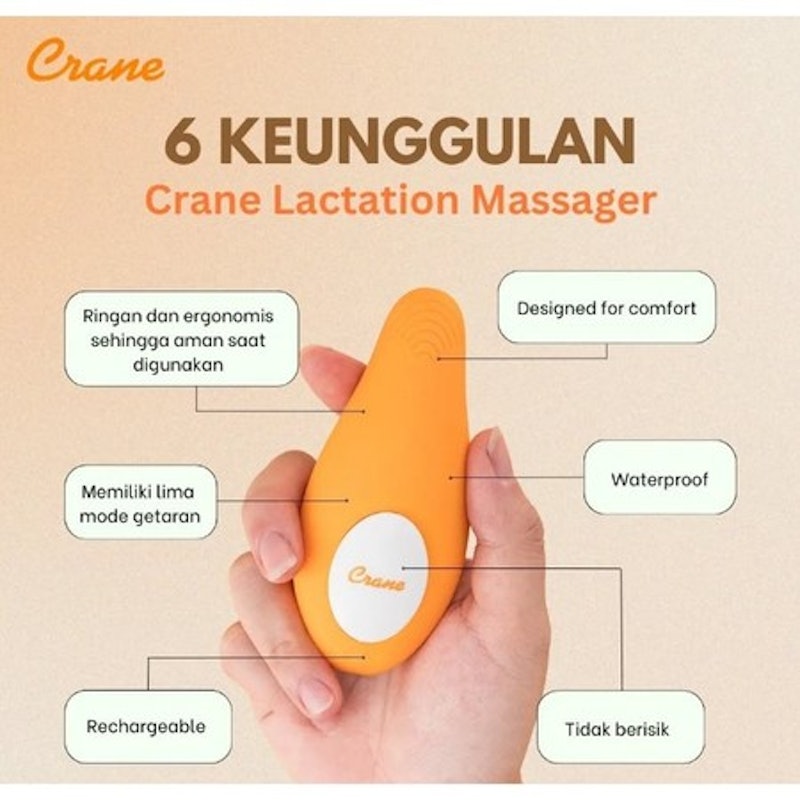 Crane Lactation Massager 2