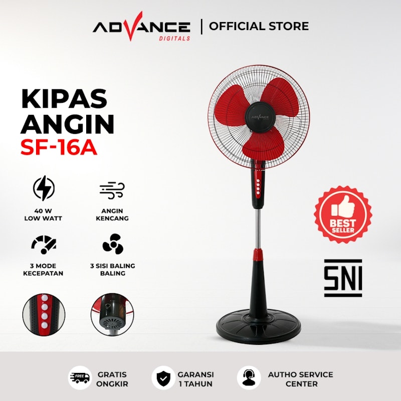 Advance 16 inch Stand Fan Votre 2
