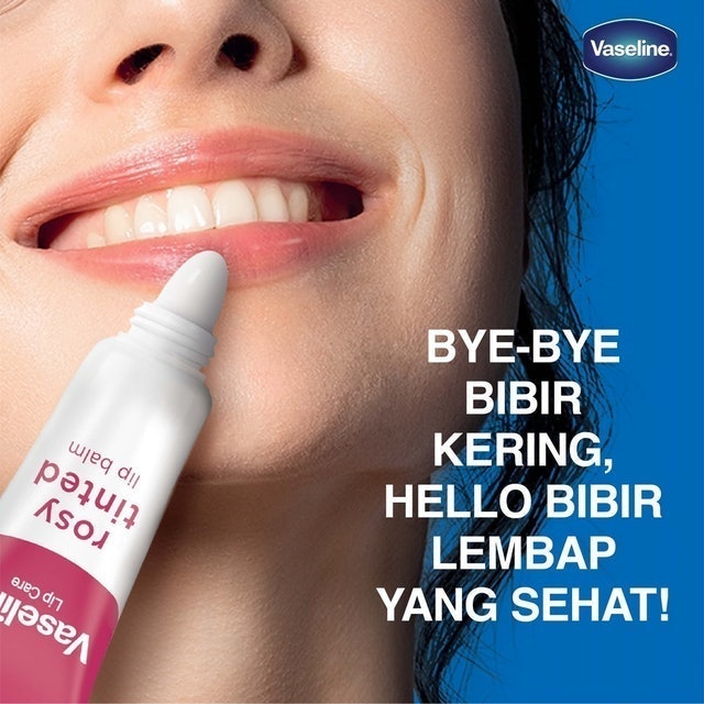 Unilever Indonesia Vaseline® Rosy Tinted Lip Balm