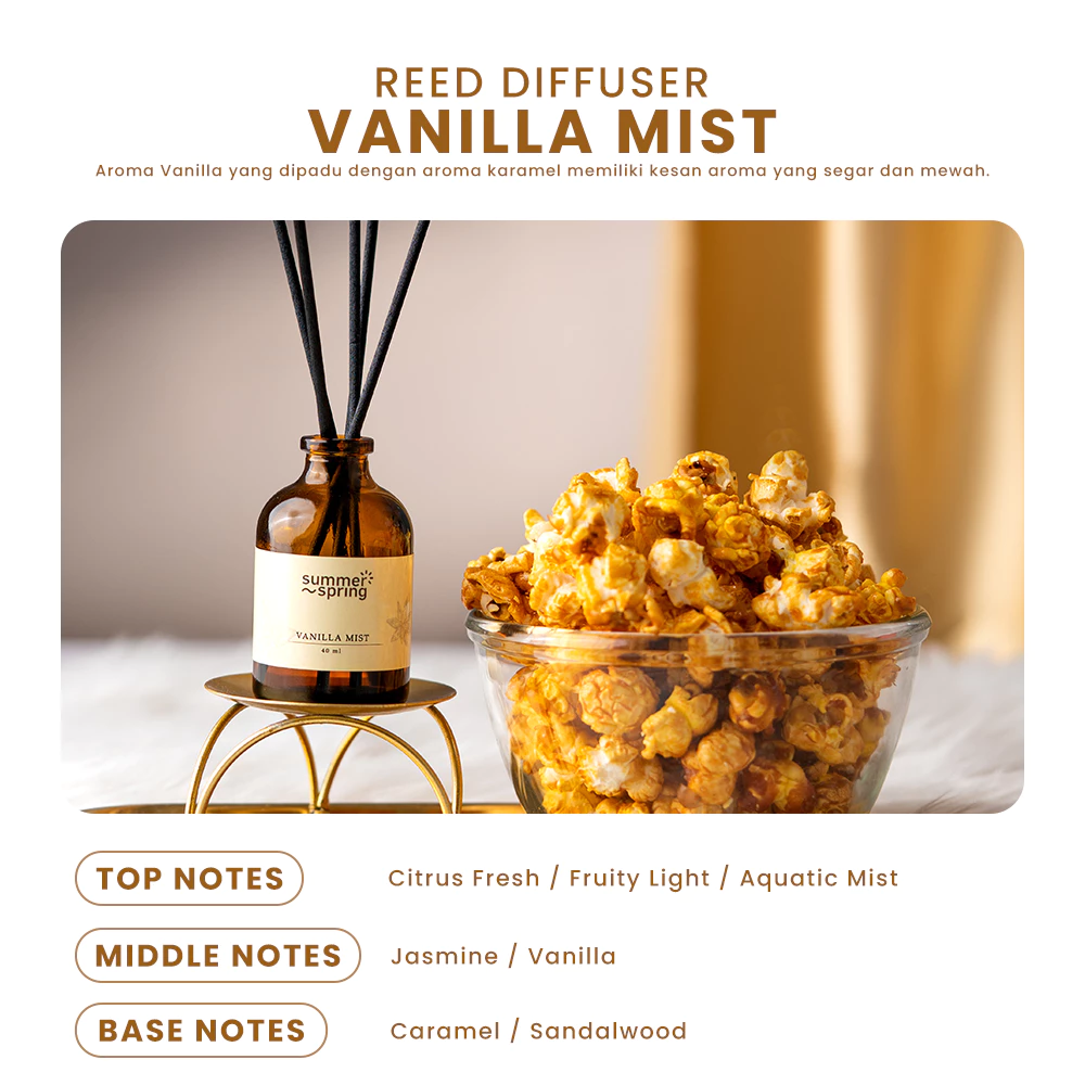  Summerspring Reed Diffuser Vanilla Mist