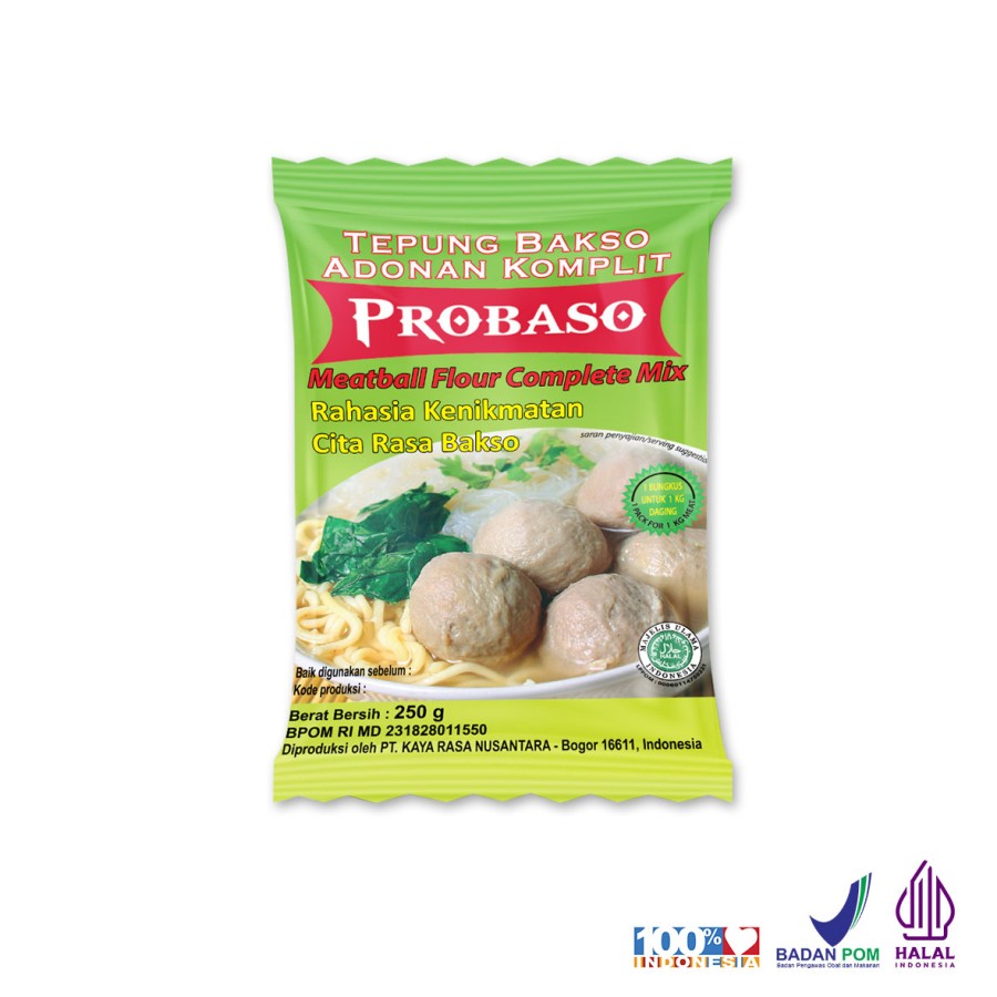 Kaya Rasa Nusantara ProBaso Tepung Bakso Adonan Komplit