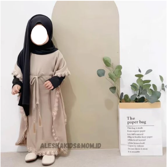 Alesha Kids & Mom Kaftan Anak najwa