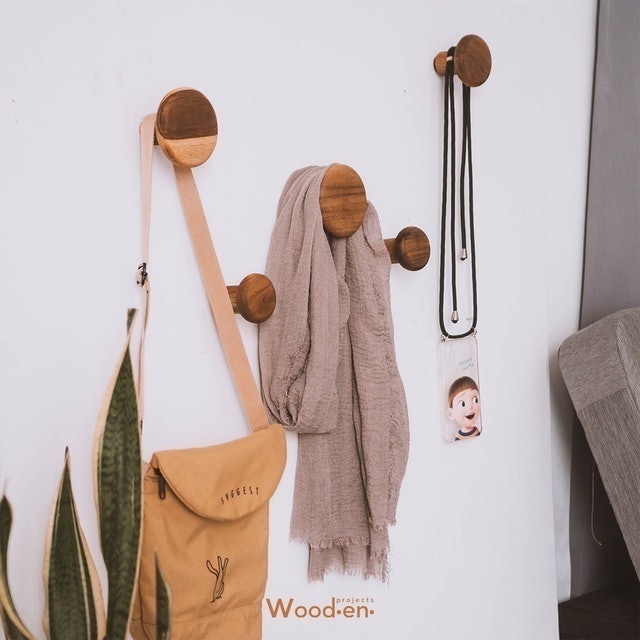 Wooden Projects Wall Hooks Nordic