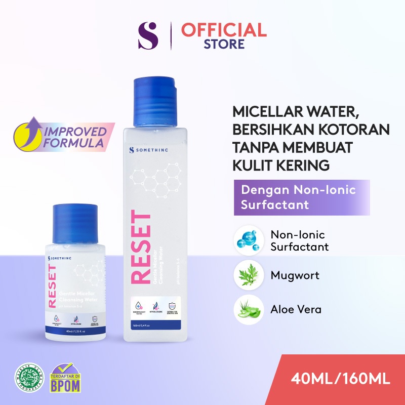 Royal Pesona Indonesia SOMETHINC Reset Gentle Micellar Cleansing Water