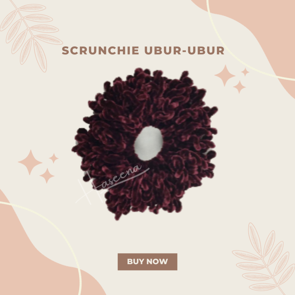  Haseena Scrunchie Ubur-ubur Jumbo 