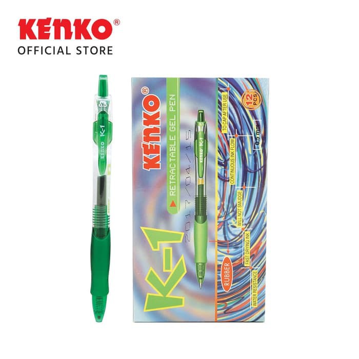 KENKO® Gel Pen Retractable K-1 